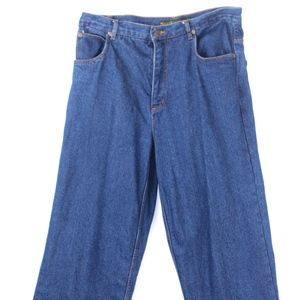 Northwest Mens Flannel Lined Blue Jeans WARM